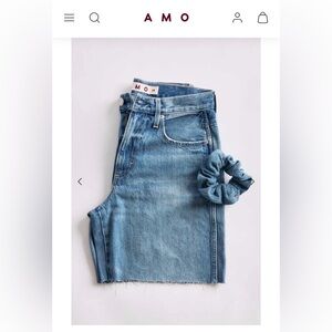 AMO Light Blue High Rise Jeans